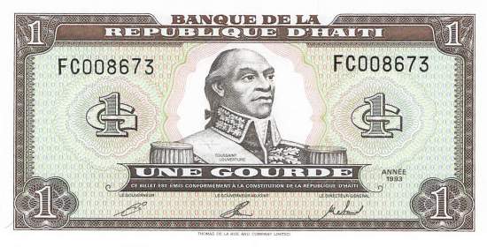 1 Gourde p259b 1993 Haiti
